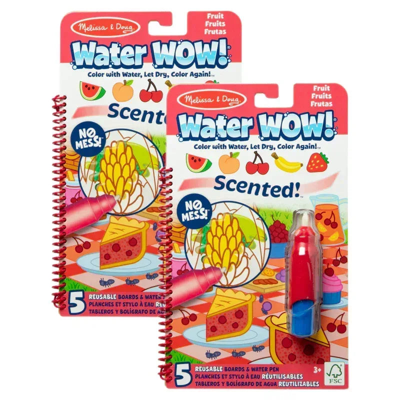 Water WOW! Fruit Scented Pad, Pack of 2