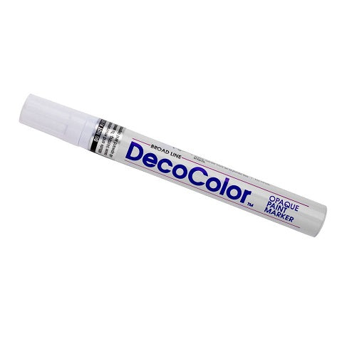 Marvy DecoColor® Broad Tip Paint Marker - White