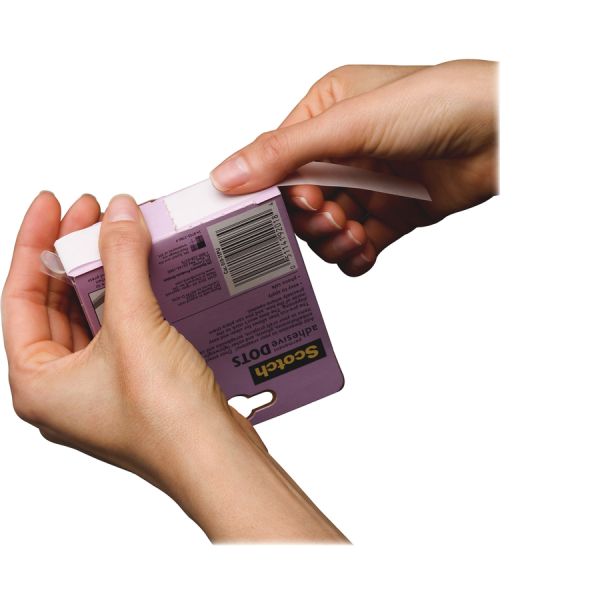 Scotch Adhesive Dots, Medium, 300 Dots/Pack, (010-300M)