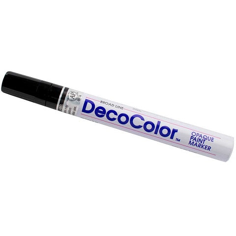 Marvy DecoColor® Broad Tip Paint Marker - Black