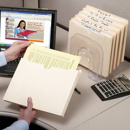 File Jacket, Reinforced Tab, 2" Expansion, Letter Size, Manila, 50 per Box