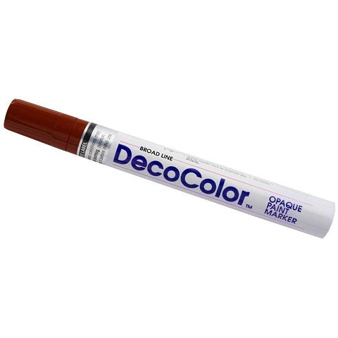 Marvy DecoColor® Broad Tip Paint Marker - Brown