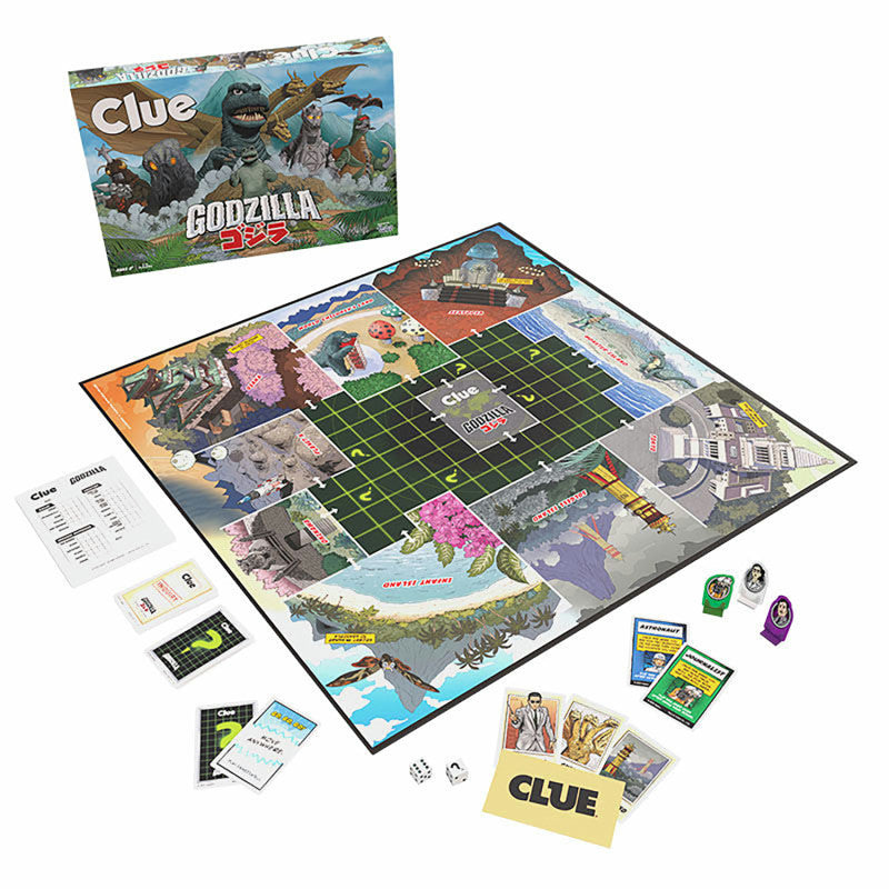 CLUEÂ® Godzilla Board Game