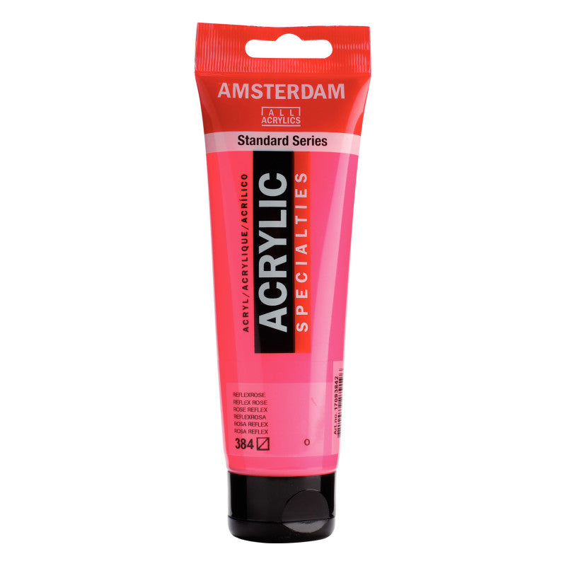 Standard Acrylic Paint, 120ml, Reflex Rose 384