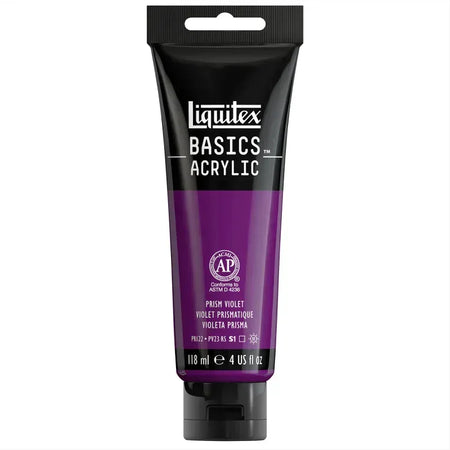 BASICS Acrylic Paint, 118 mL Tube, Prism Violet
