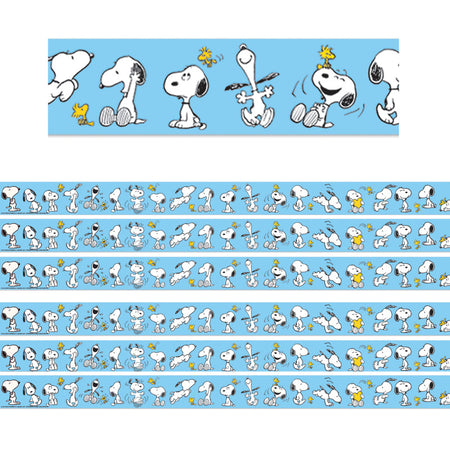 Snoopy Lineup Deco Trim&reg;, 37 Feet Per Pack, 6 Packs