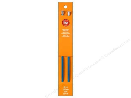 Boye Single Point Knitting Needles Aluminum 10 in. Size 10