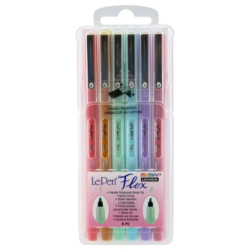 8000-6P PASTEL LINER 6PC SET