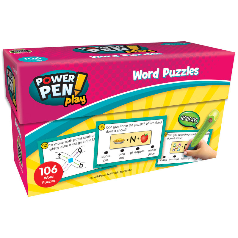 Power Pen&reg; Play: Word Puzzles, Grade 1-2