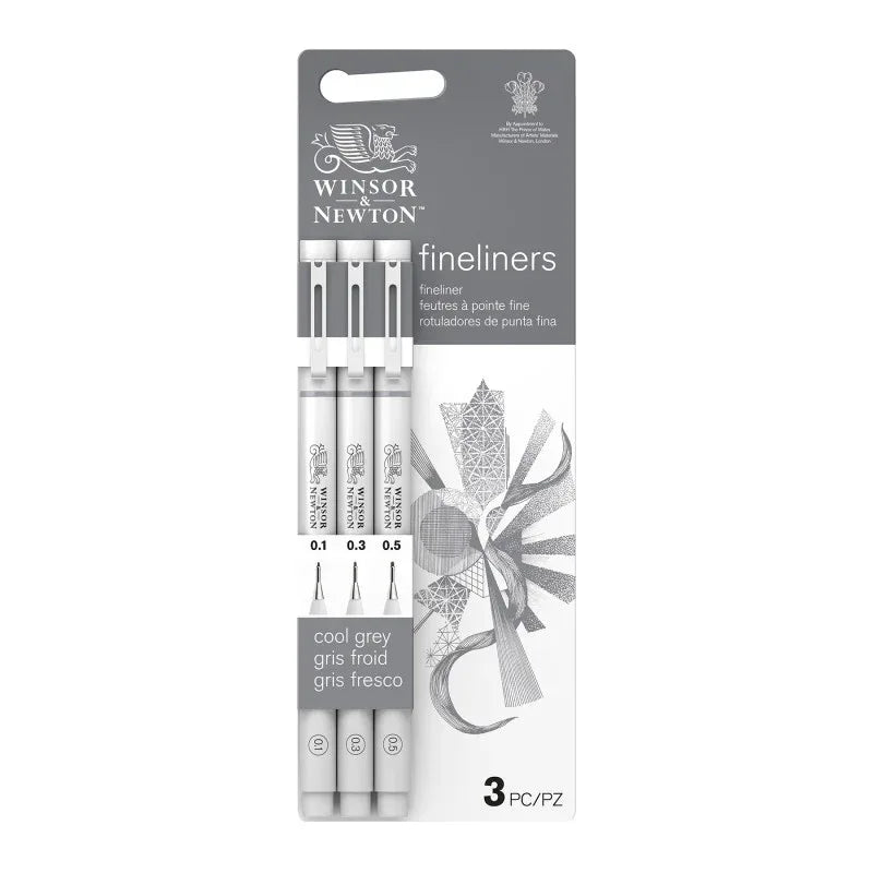 WN FineLiner - Cool Grey - Set of 3 (Assorted)