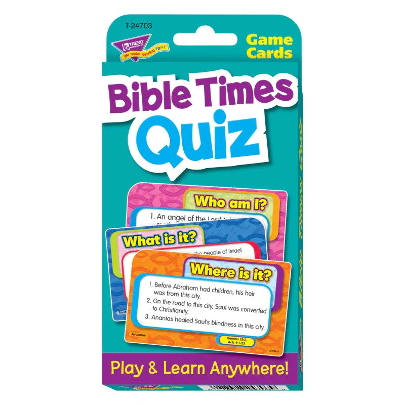 Bible Times Quiz Challenge Cards&reg;