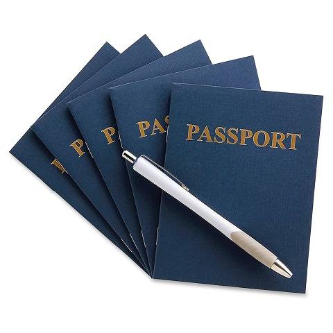 My Passport Book; 12 Per Pack; HYG-32612