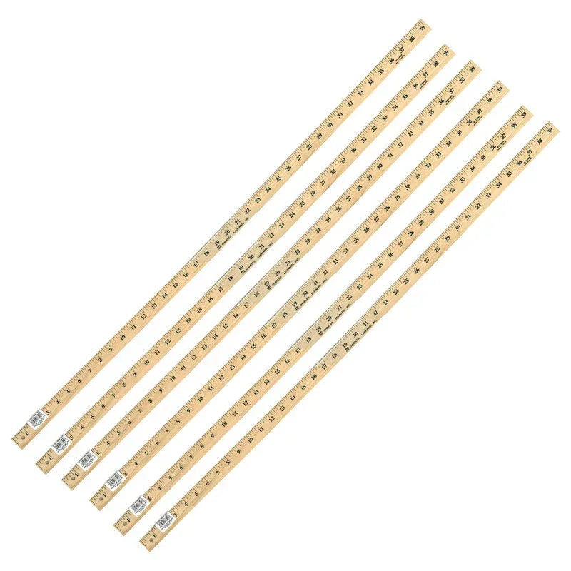Meter Stick with Storage Hole, Pack of 6