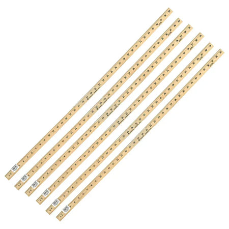 Meter Stick with Storage Hole, Pack of 6