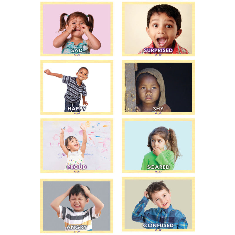 Range of Emotions 8-Puzzle Set