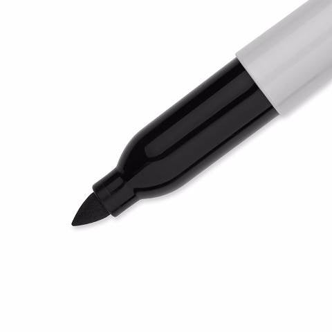 Sharpie Super Permanent Markers, Black, 33001