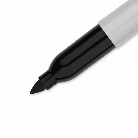 Sharpie Super Permanent Markers, Black, 33001