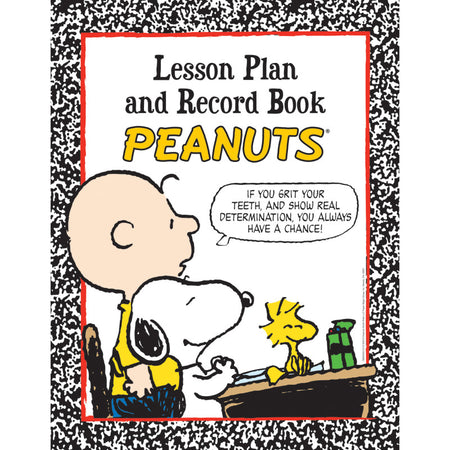 Peanuts&reg; Lesson Plan & Record Book