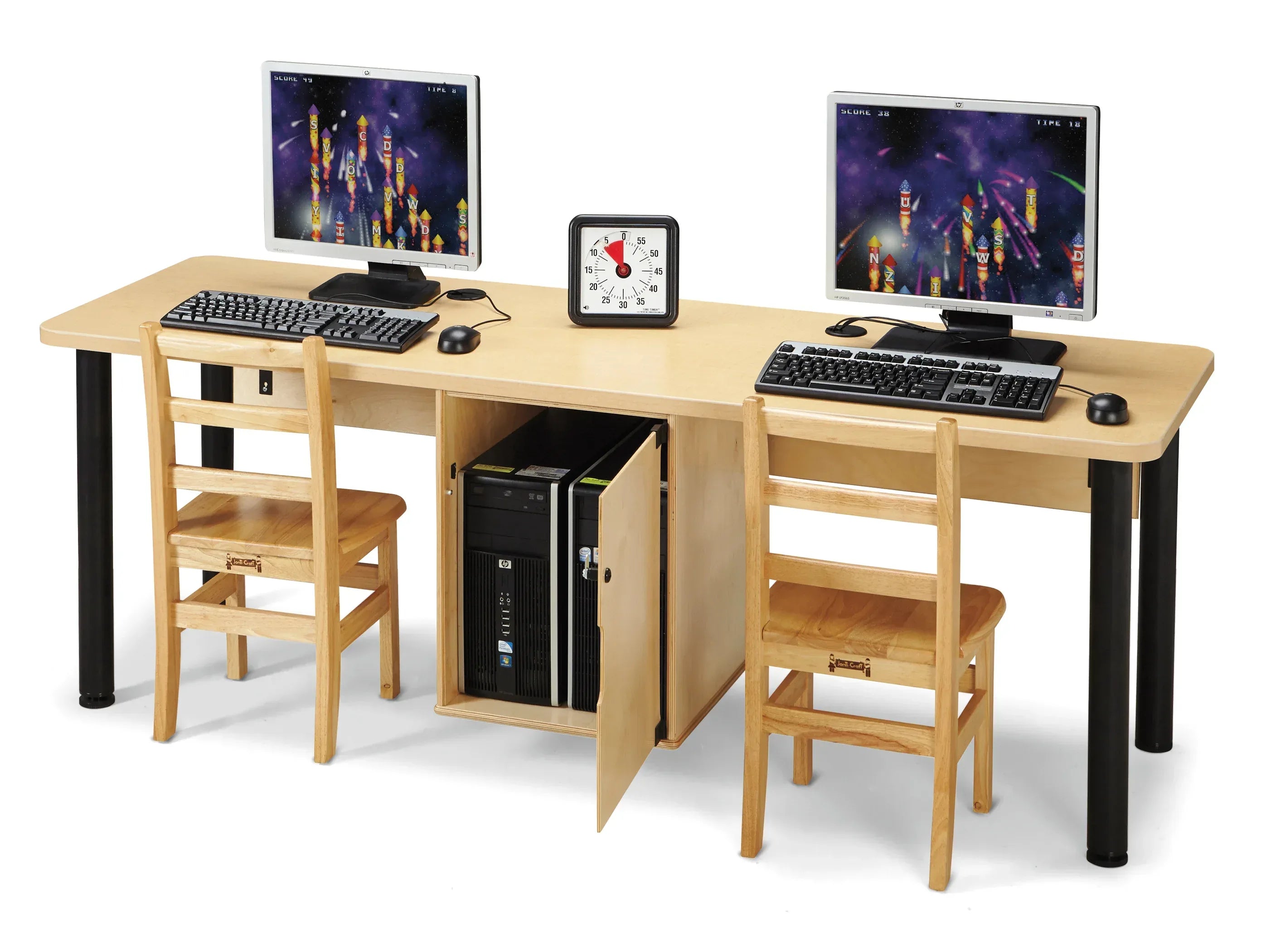 Jonti-Craft® Single Computer Lab Table