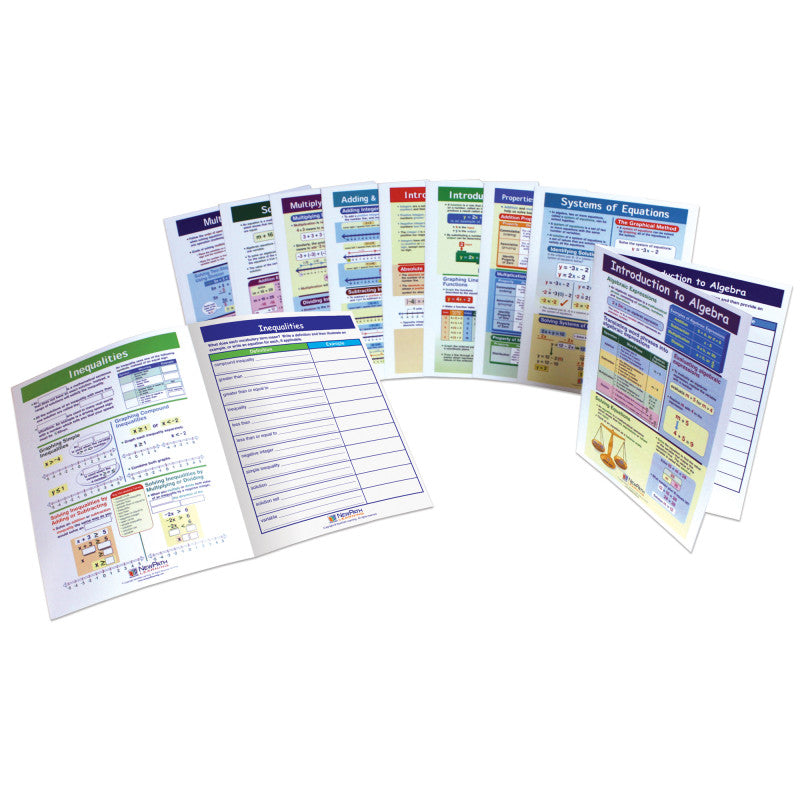 Algebra Skills Visual Learning Guides&trade; Set