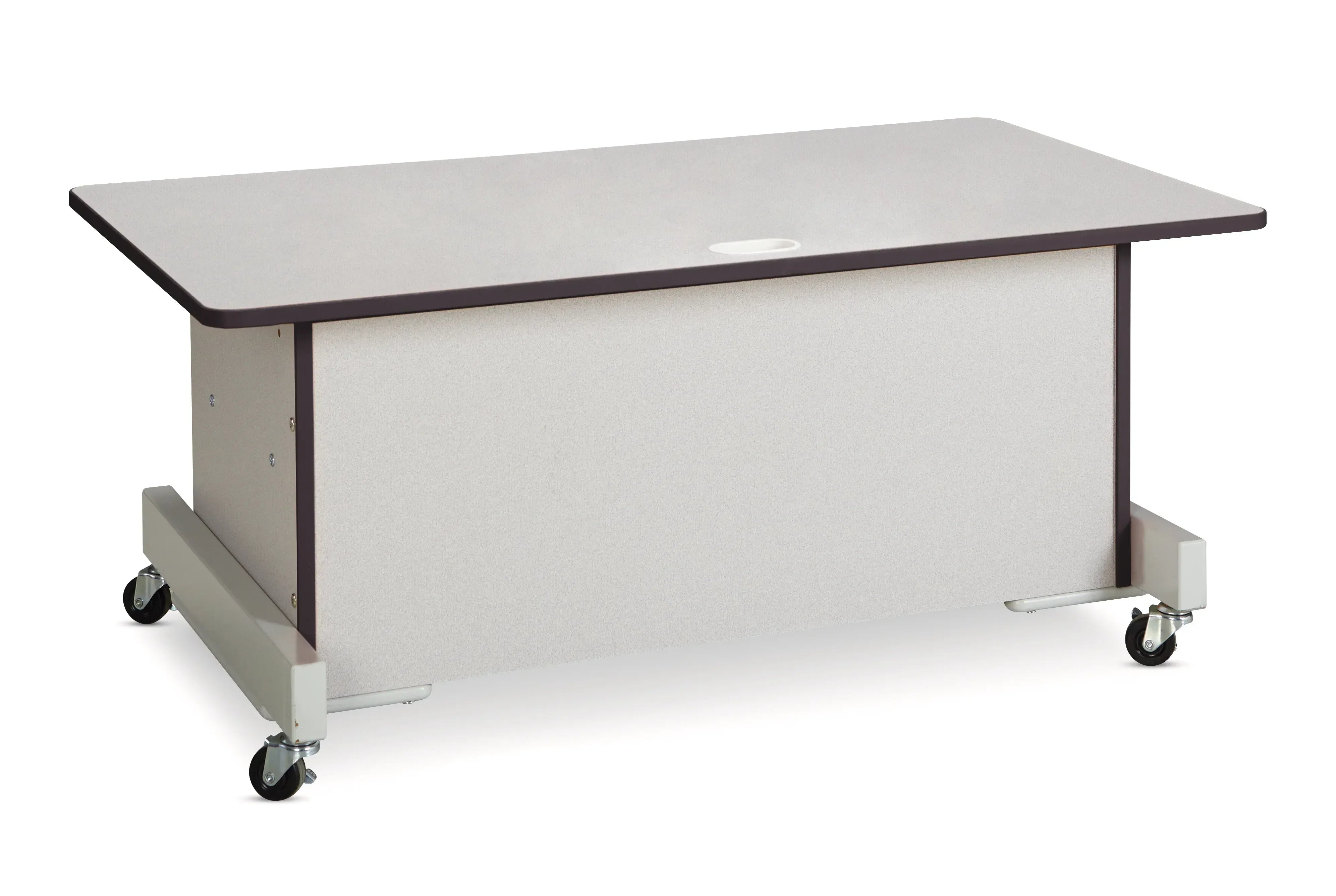 Rainbow Accents® Apollo Single Computer Desk - Black