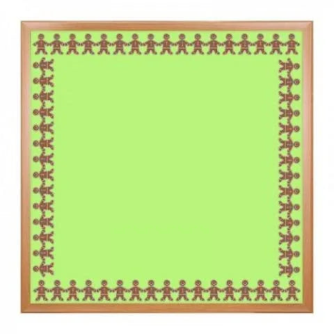 Hygloss Classroom Die Cut, Gingerbread Men Border, 3 x 36-Inch 12-Pack, 33608