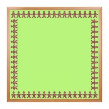 Hygloss Classroom Die Cut, Gingerbread Men Border, 3 x 36-Inch 12-Pack, 33608