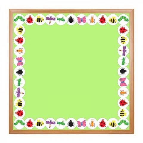 Hygloss Classroom Die Cut, Bugs Border, 3 x 36-Inch, 12-Pack, 33614