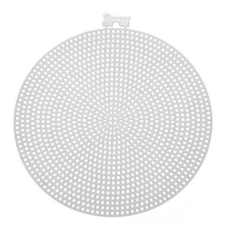 Plastic Canvas Shape Circle 6" inches (12-Pack)