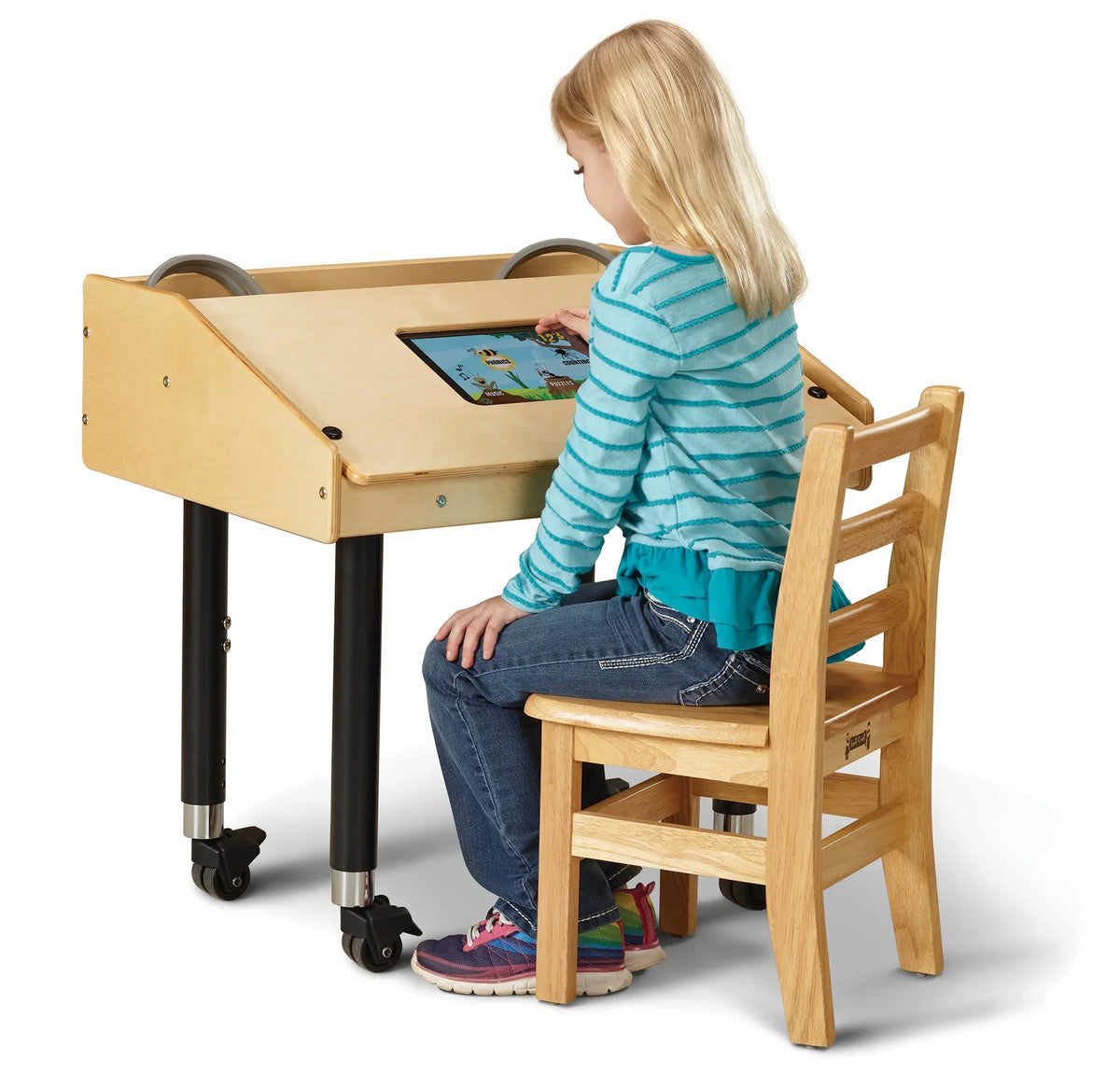 Jonti-Craft® Single Tablet Table - Mobile