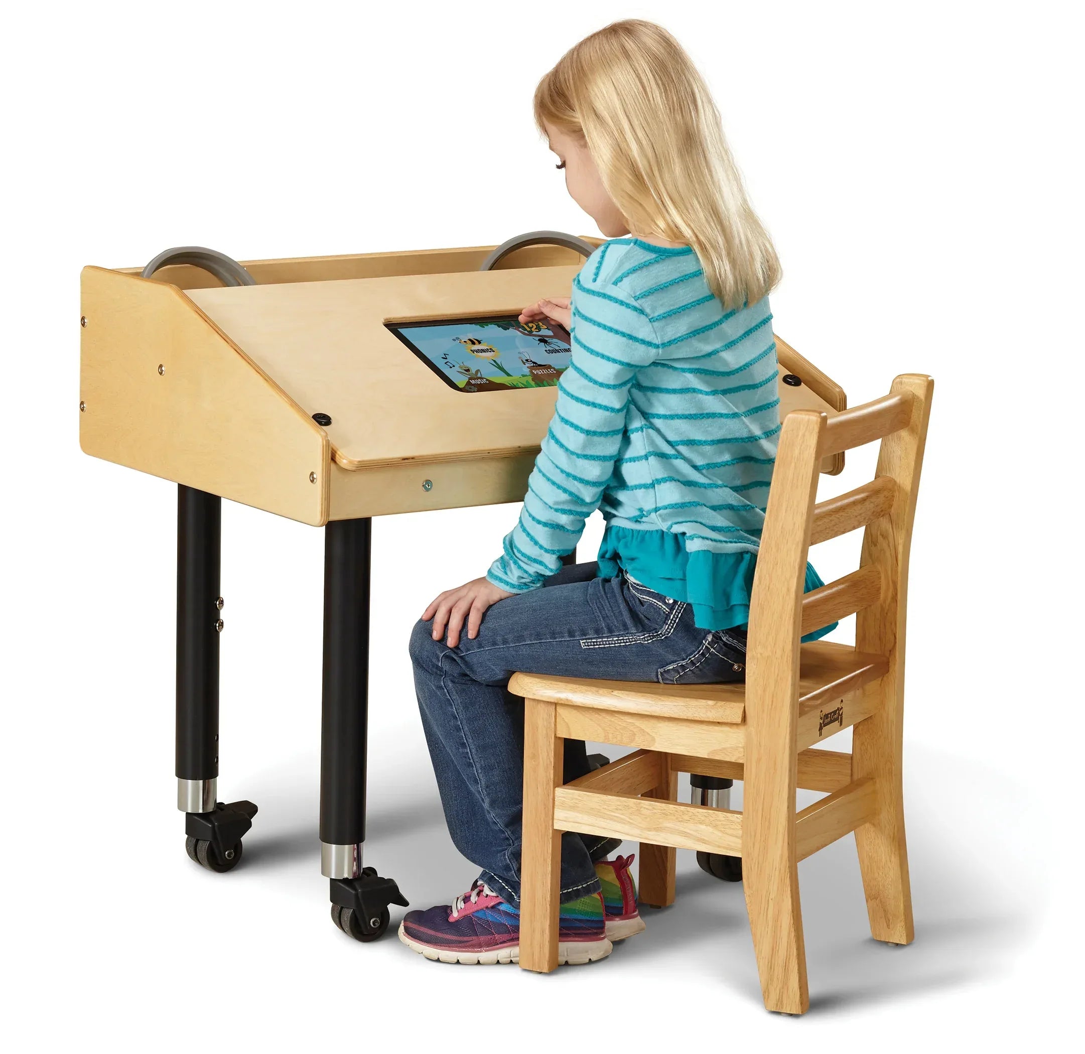 Jonti-Craft® Single Tablet Table - Mobile
