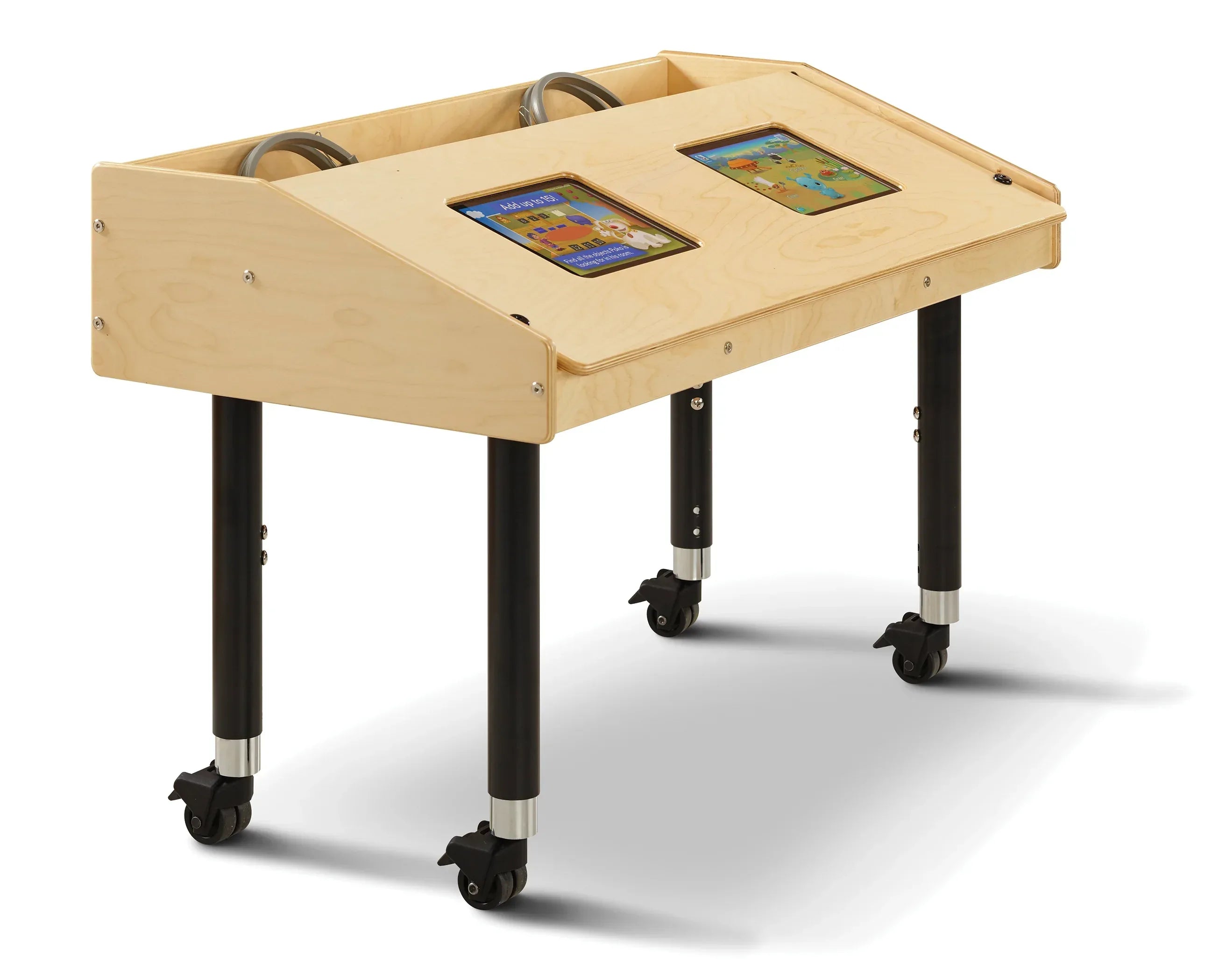 Jonti-Craft® Dual Tablet Table - Stationary