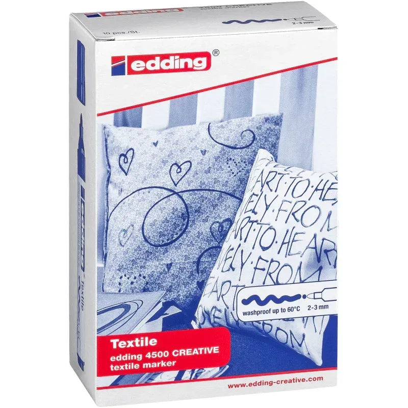 4500 Series Textile Marker, Trendy Colors, Set of 10