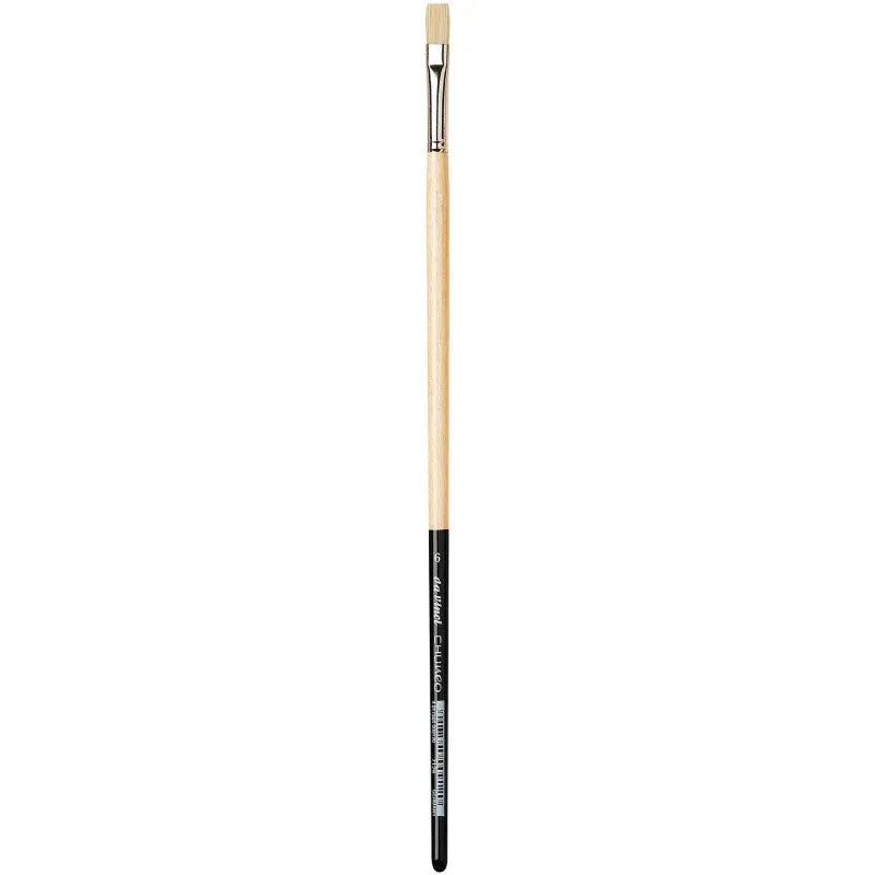 CHUNEO Synthetic Hog Bristle, Oil, Flat, Series 7129, Size 6