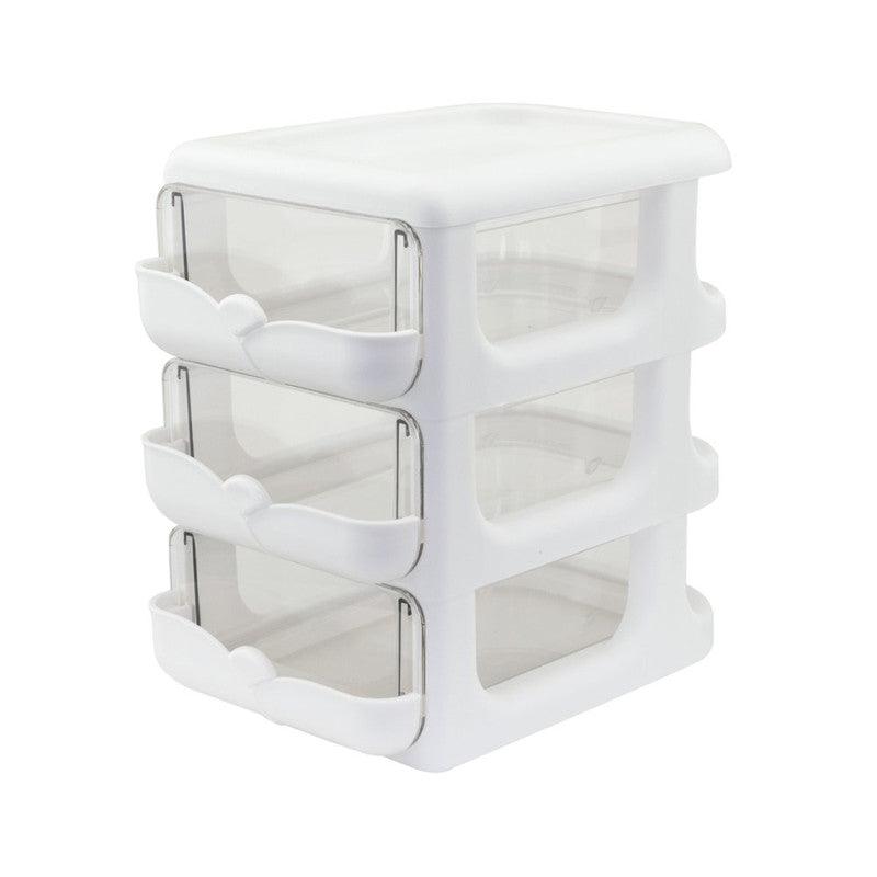 3-Drawer Nook & Craft Organizer, White