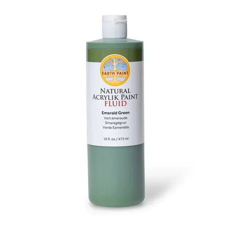Natural Fluid Acrylik - 16 oz - Emerald Green