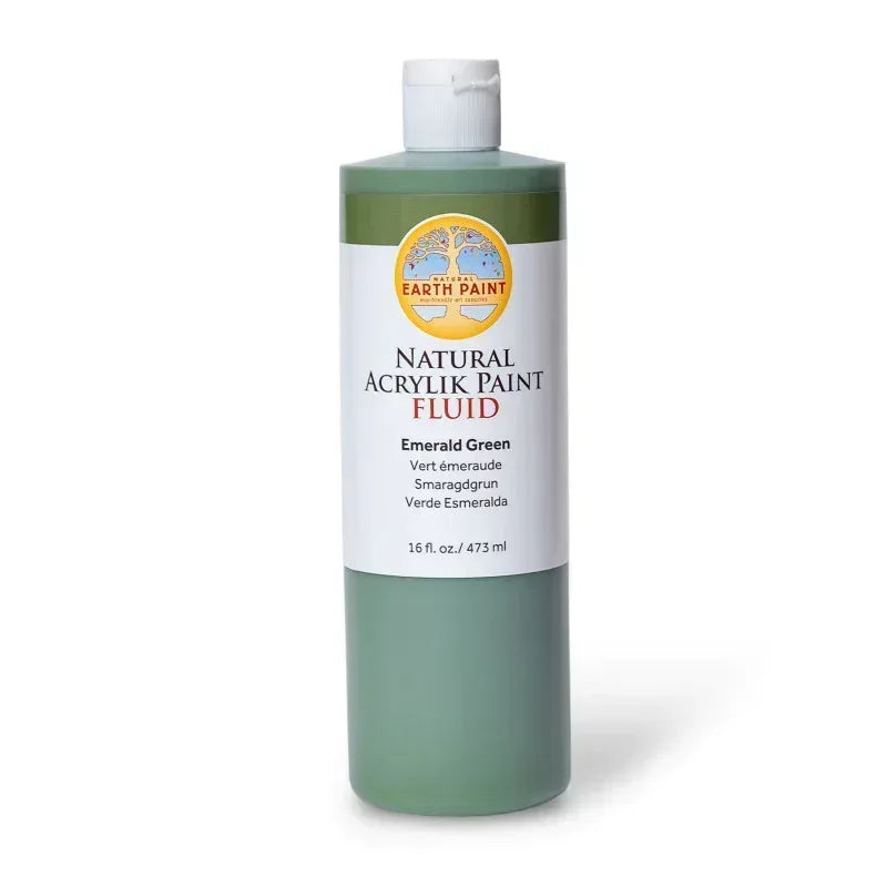Natural Fluid Acrylik - 16 oz - Emerald Green
