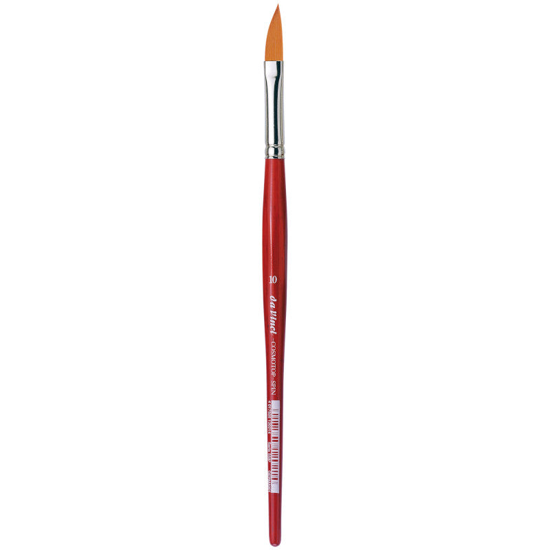 COSMOTOP-SPIN Striper Brush, Synthetic, Watercolor, Slant, Size 10