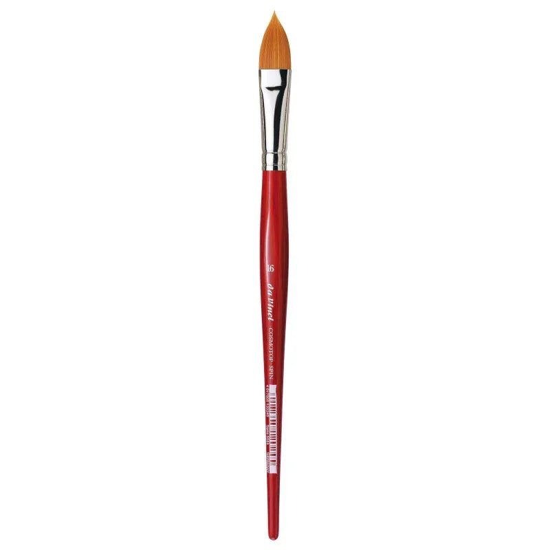 COSMOTOP-SPIN Silkpainting Brush, Synthetic, Watercolor, Oval-Pointed, Size 16