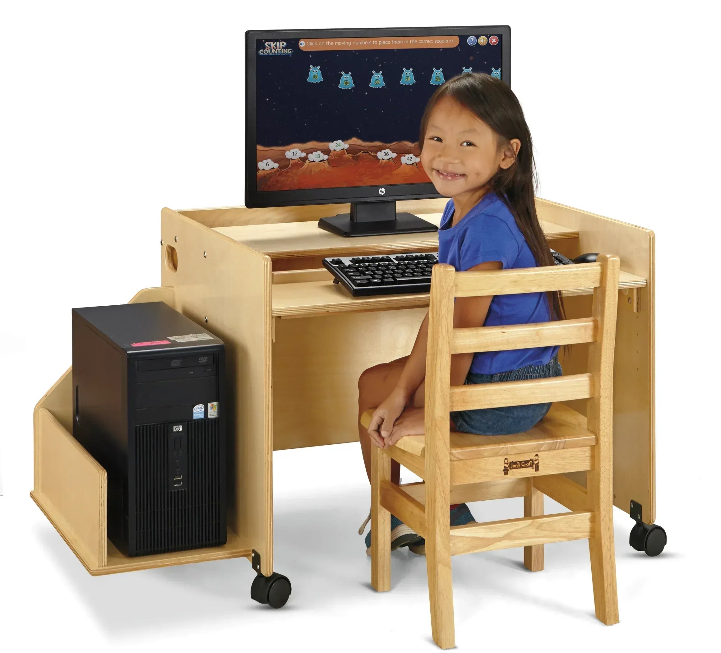 Jonti-Craft® Enterprise Double Computer Desk