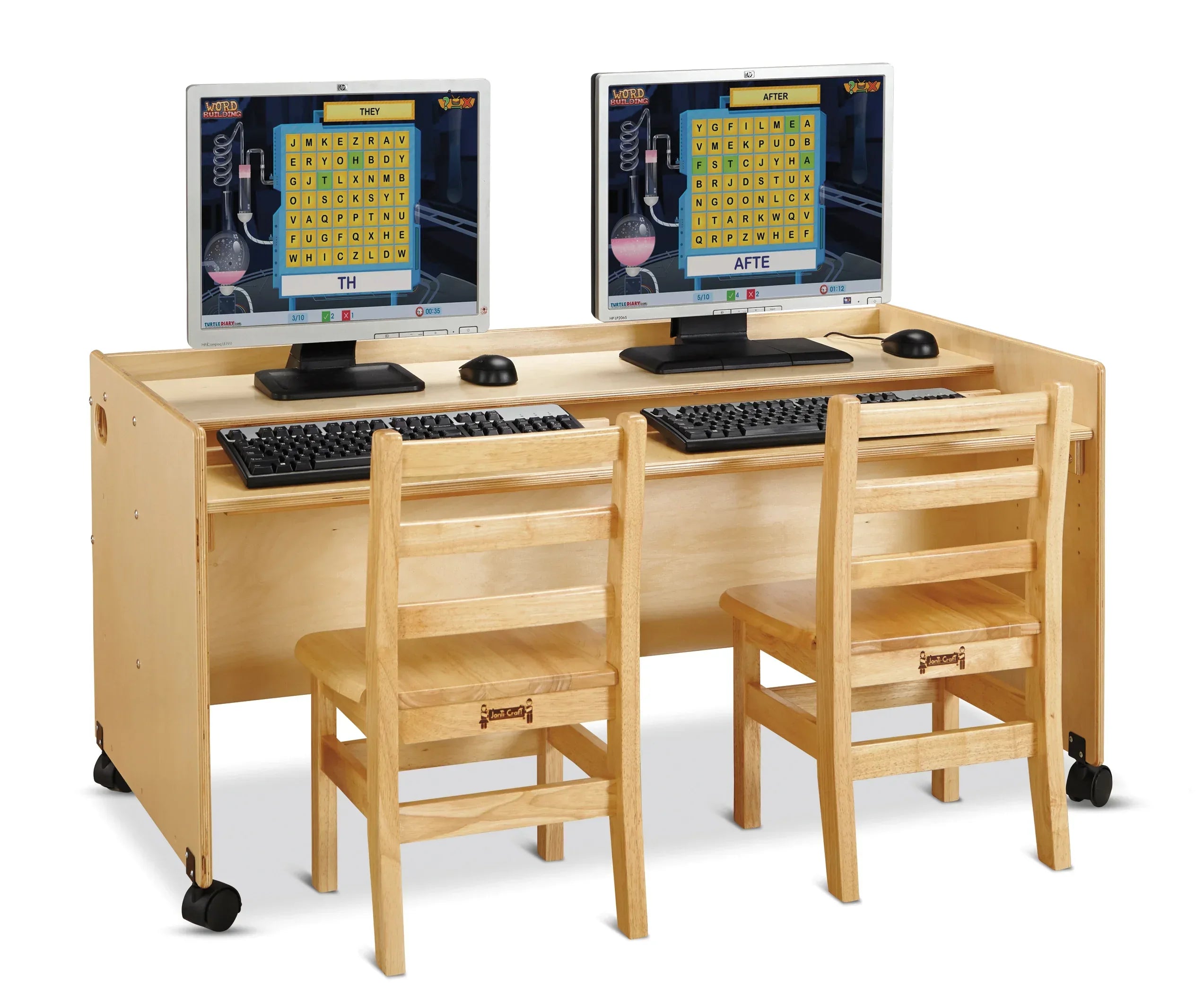 Jonti-Craft® Enterprise Single Computer Desk