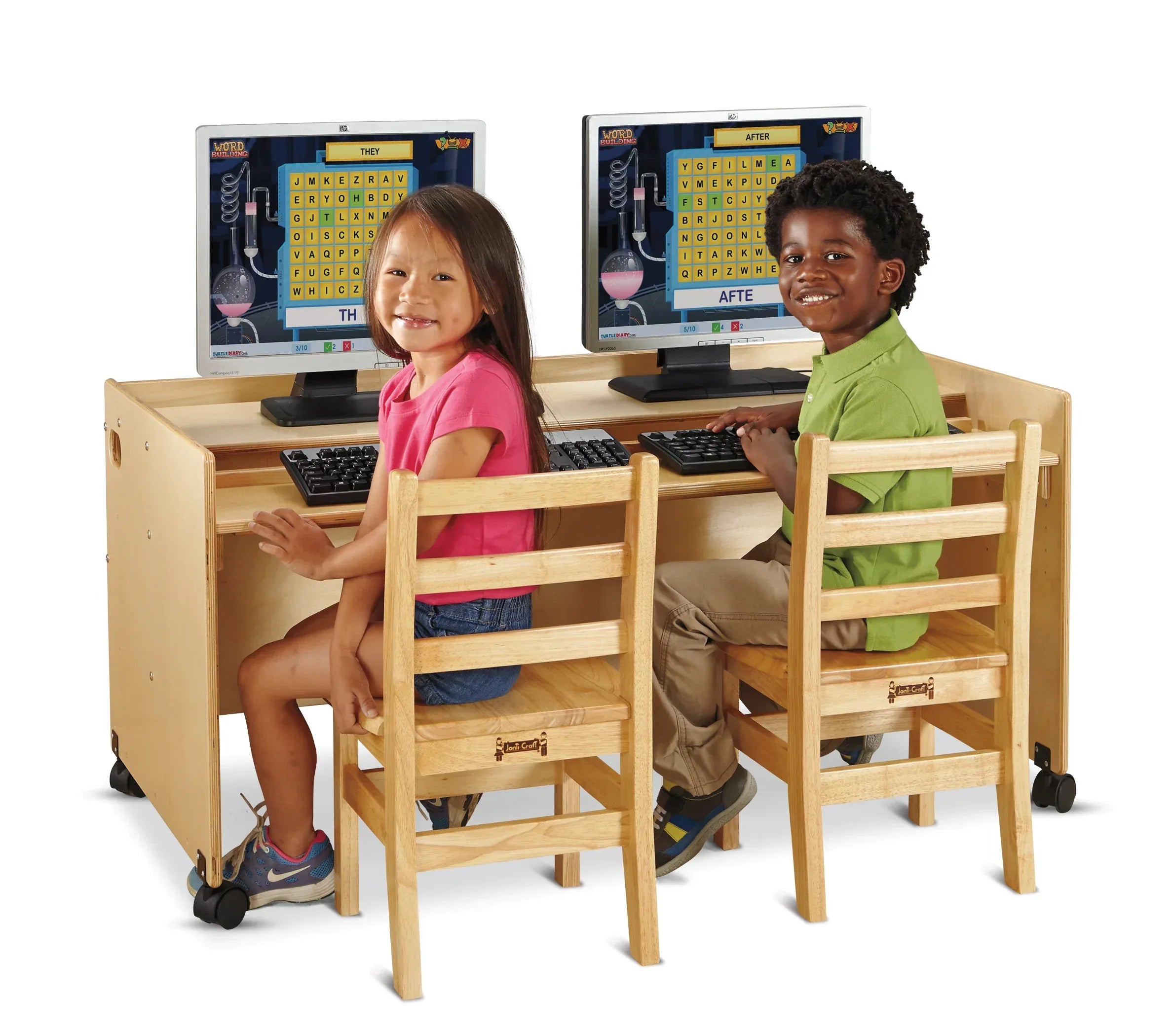 Jonti-Craft® Enterprise Single Computer Desk