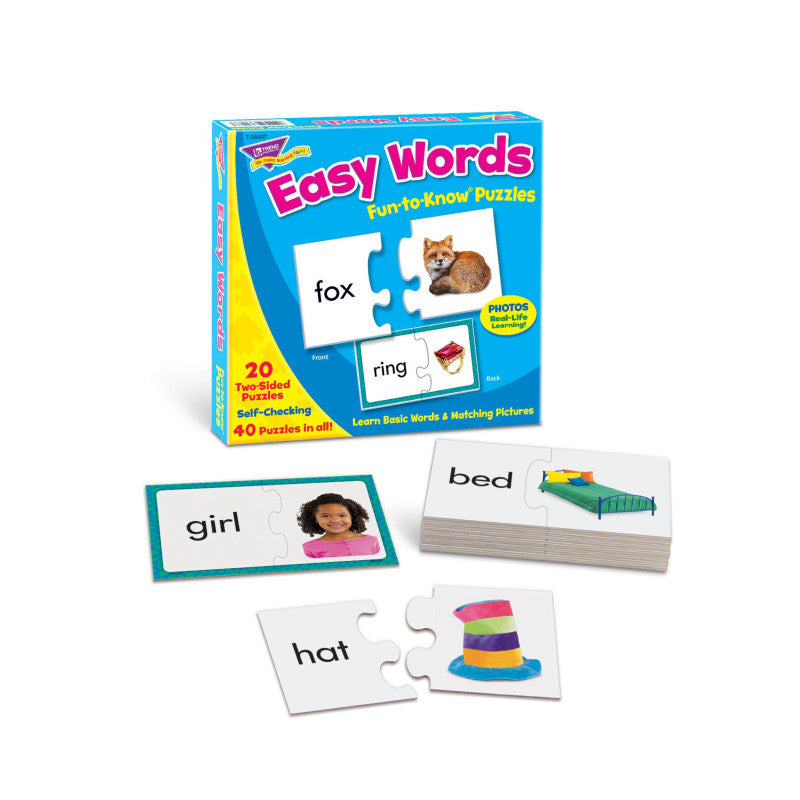 Easy Words Fun-to-KnowÂ® Puzzles
