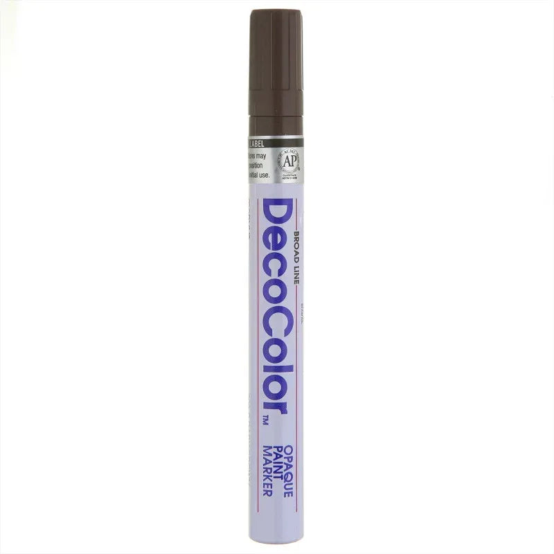 DecoColor® Paint Marker, Broad, 300-S, Dark Brown #18