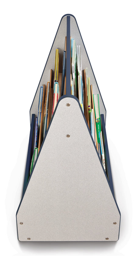 Rainbow Accents® Double Sided Pick-a-Book Stand - Mobile - Navy