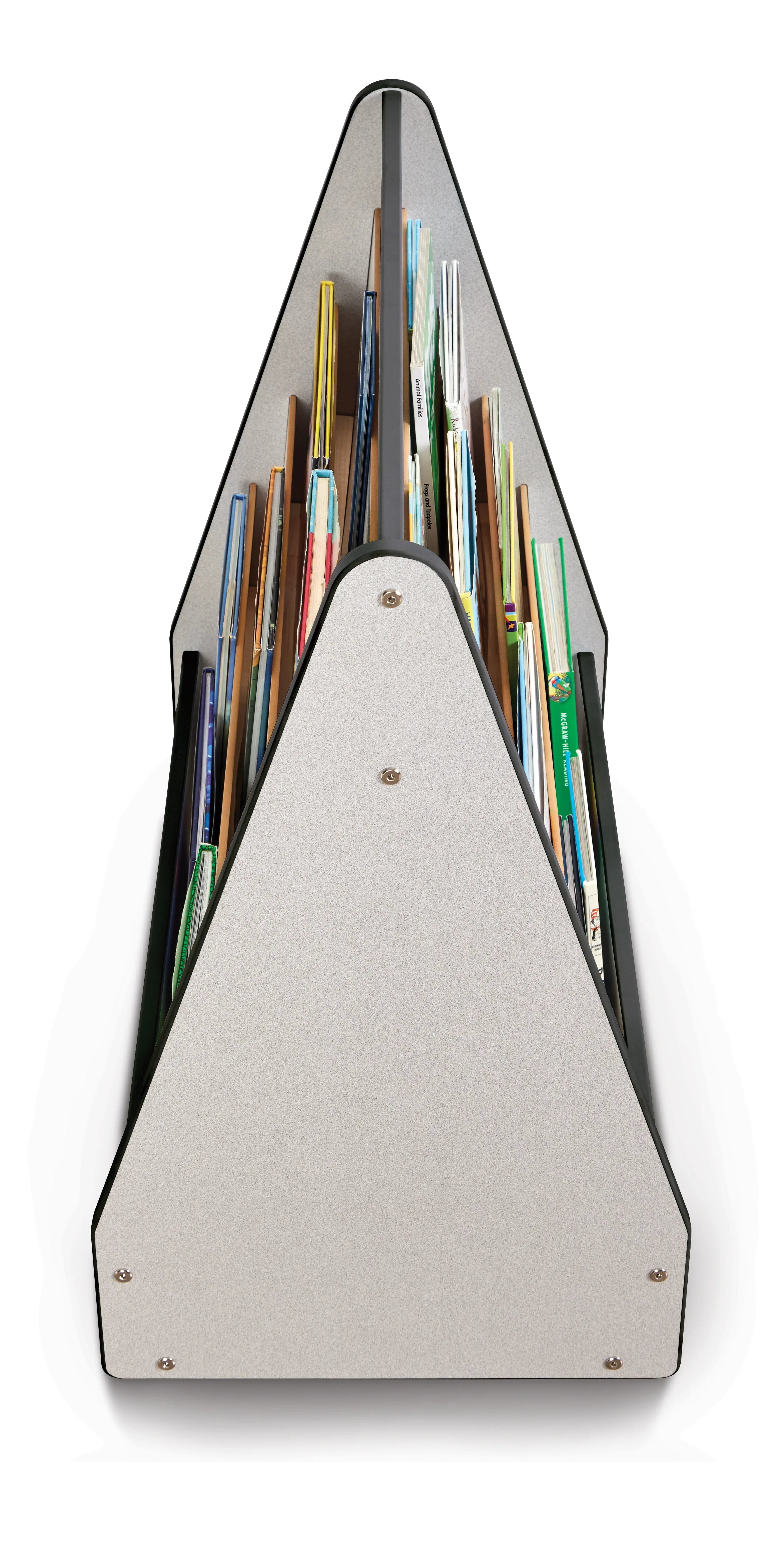 Rainbow Accents® Double Sided Pick-a-Book Stand - Mobile - Black