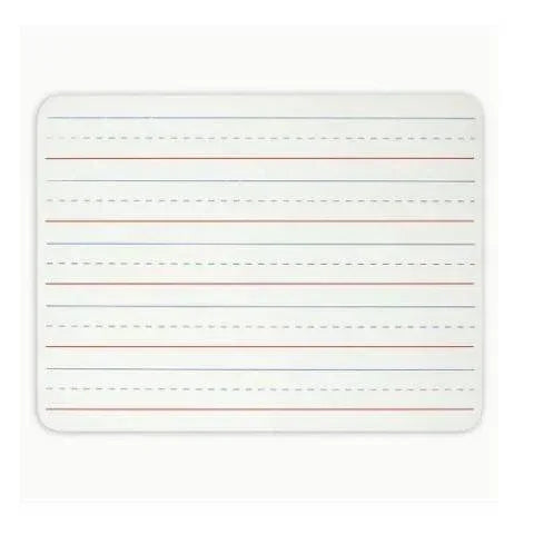Dry Erase 9" x 12" Standard Lap Board, Lined, 1 sided, (CHL35115)
