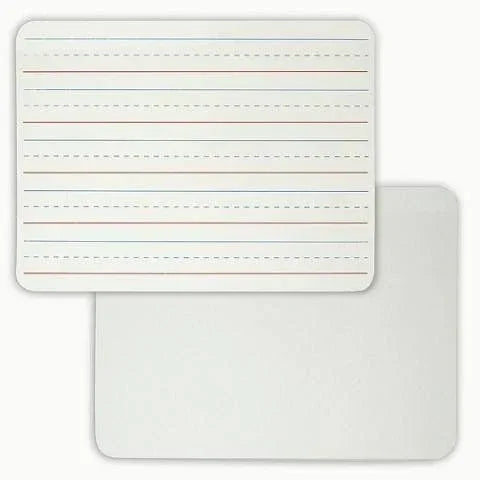 Dry Erase 9" x 12" MAGNETIC Lap Board, 2 sided, PLAIN/LINED, (CHL35135)