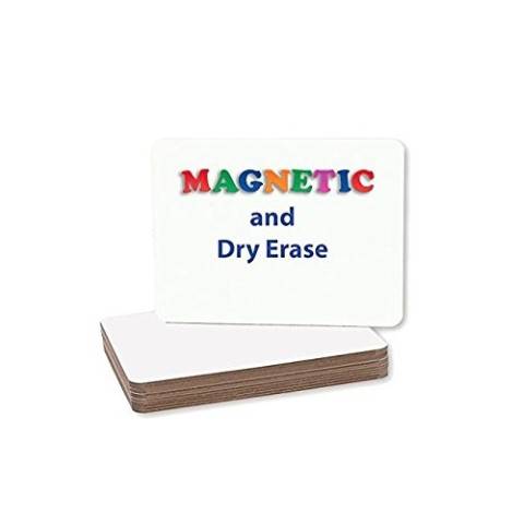 Dry Erase 9" x 12" MAGNETIC Lap Board, 2 sided, Plain, (CHL35130)
