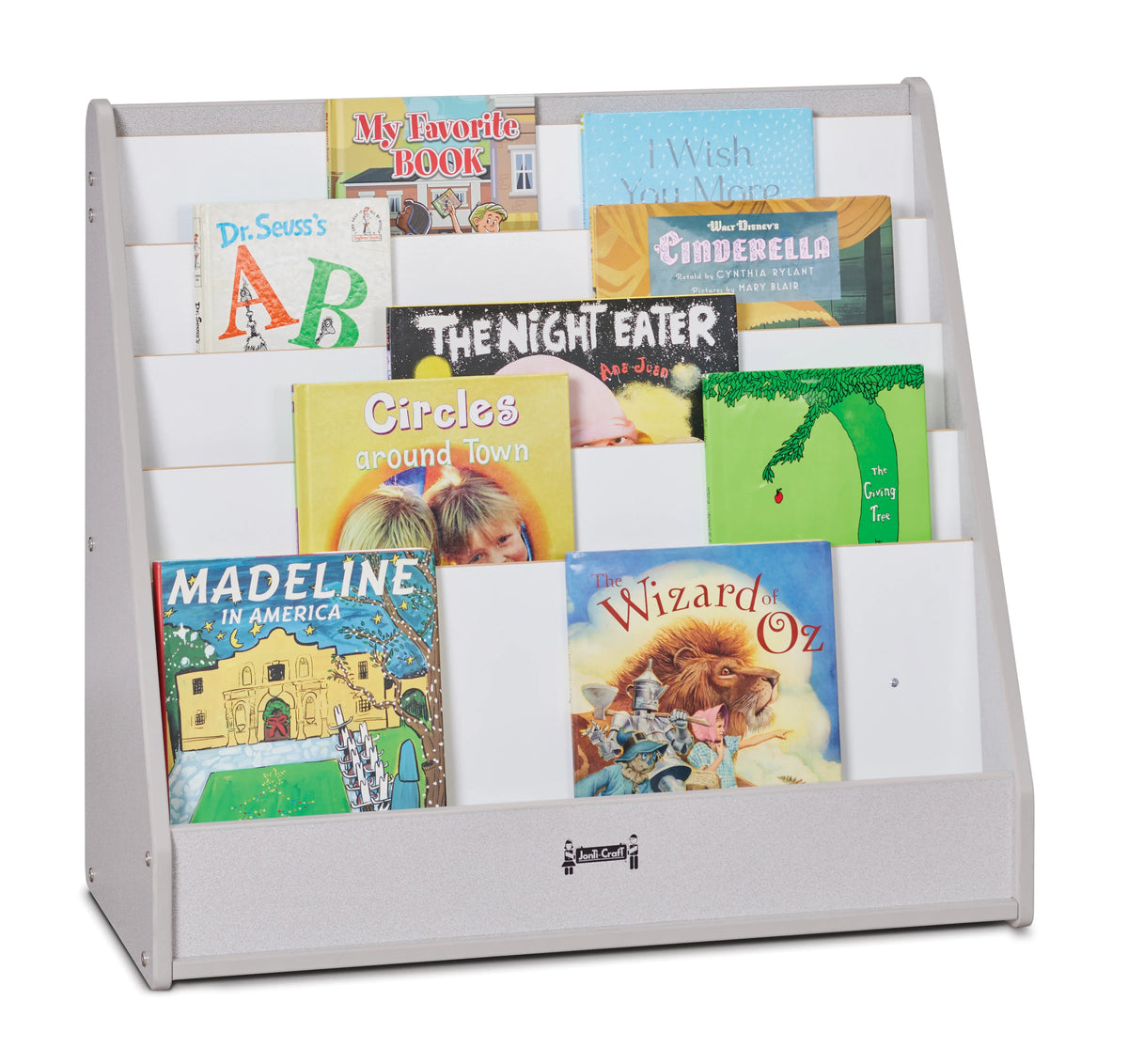 Rainbow Accents® Flushback Pick-a-Book Stand - Gray